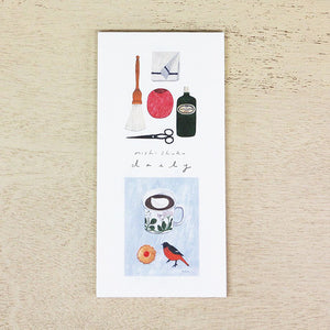Cozyca One-Stroke Letter Pad - Nishi Shuku - 20-325 Daily