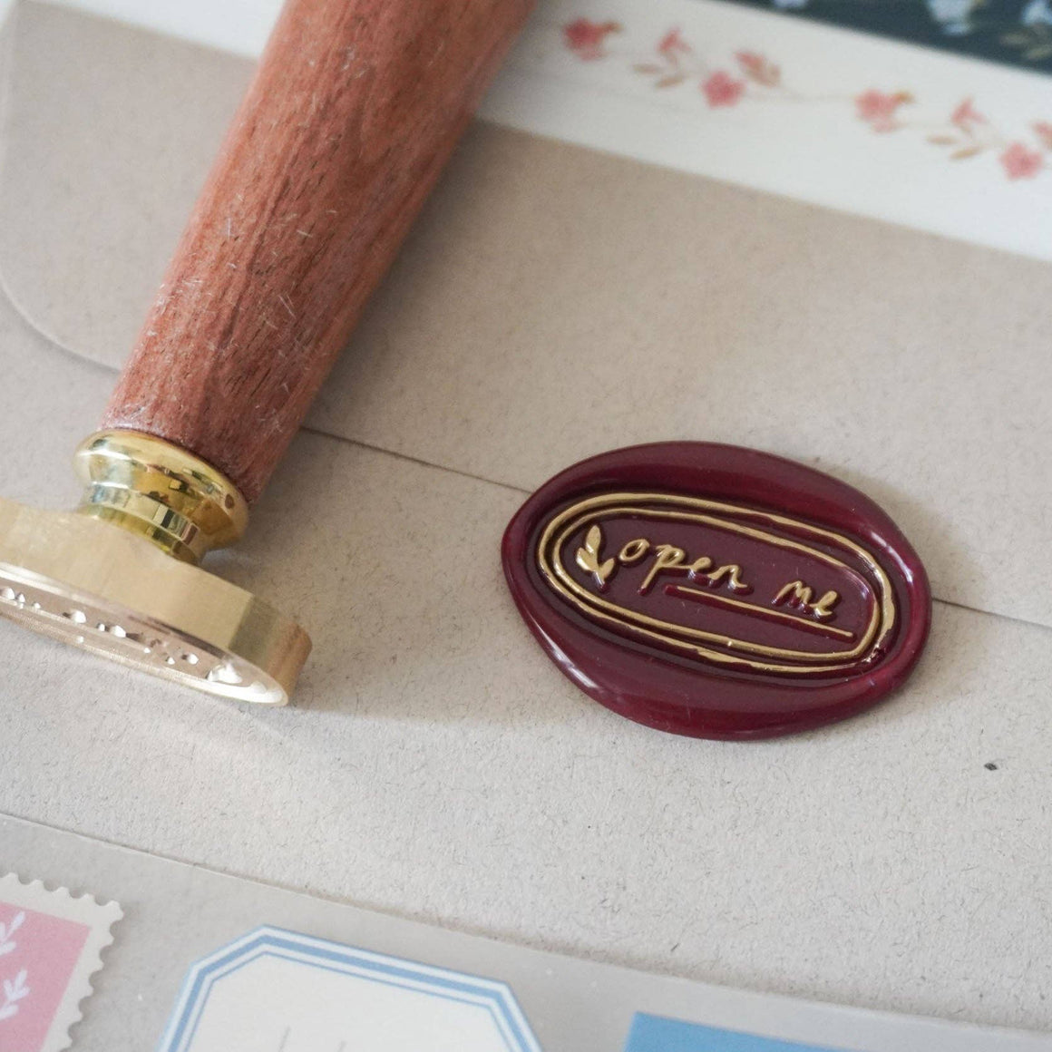 Note & Wish - Open Me Wax Seal Stamp Set