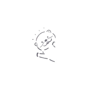 Sun-Star Pyokkori Stamp - S3222926 Otter