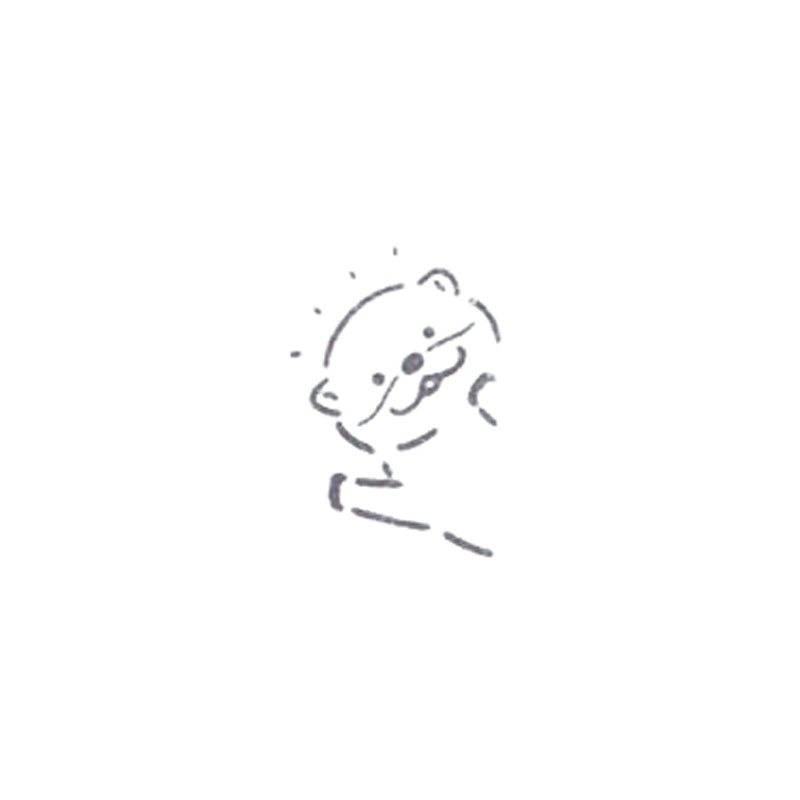 Sun-Star Pyokkori Stamp - Otter S3222926