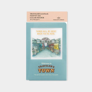 PRE-ORDER: 2024 Traveler's Notebook Passport Clear Holder Folder