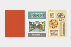 PRE-ORDER: 2024 Traveler's Notebook Refill - Passport Size - Monthly