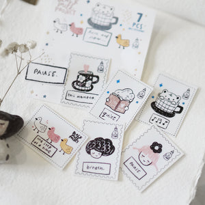 PRE ORDER: Black Milk Project PET 7pc Sticker Pack