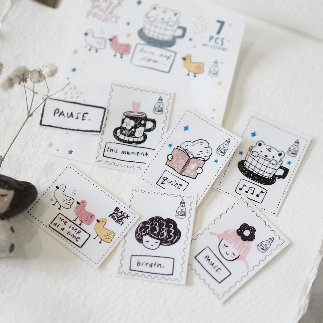 PRE ORDER: Black Milk Project PET 7pc Sticker Pack