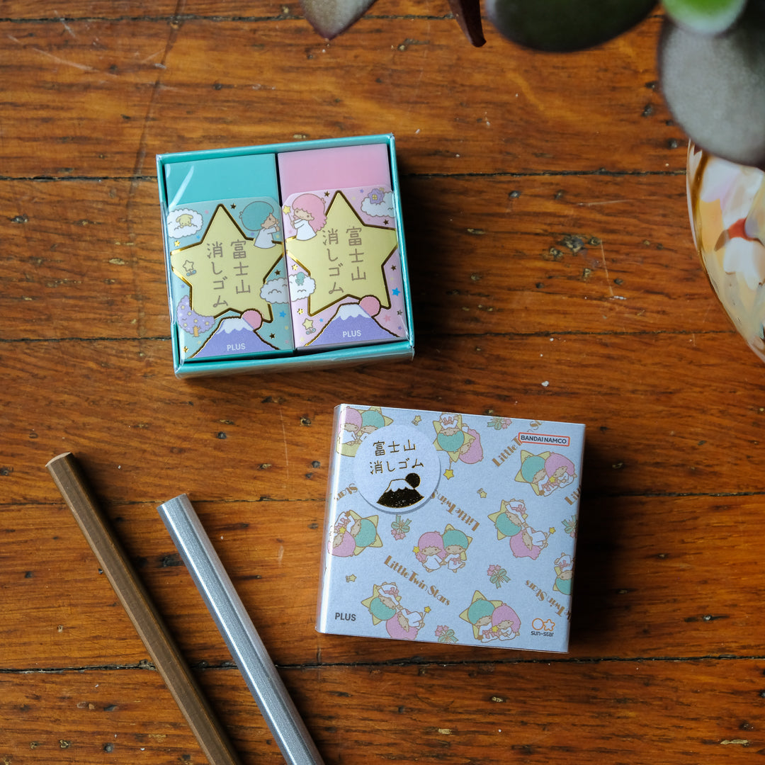 PLUS Air-In Ltd. Edition Mt. Fuji Eraser - Little Twin Stars Edition