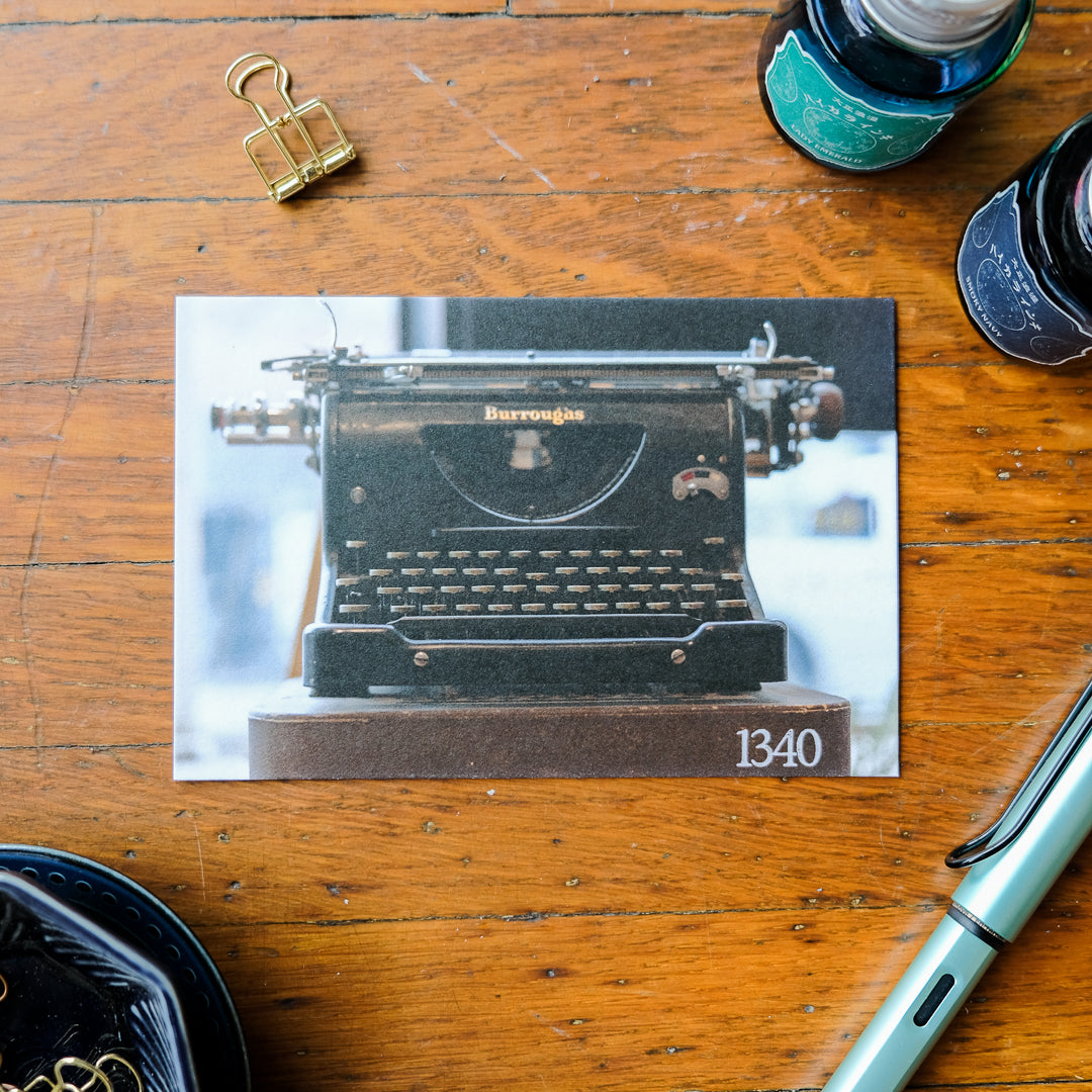 Paper Plus Cloth x TPT Postcard - Typewriter (Close Up)