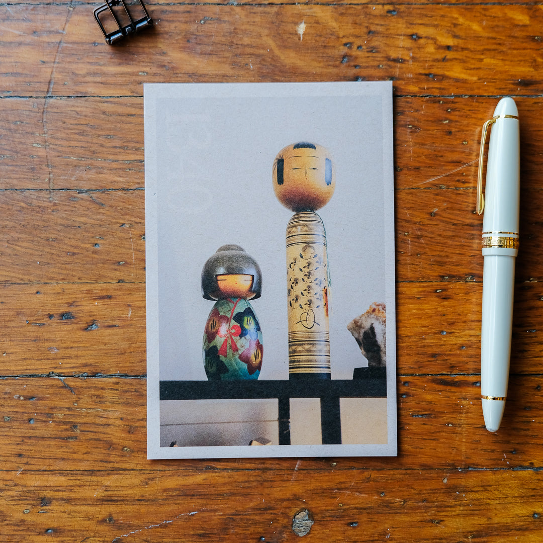 Paper Plus Cloth x TPT Postcard - Kokeshi Dolls