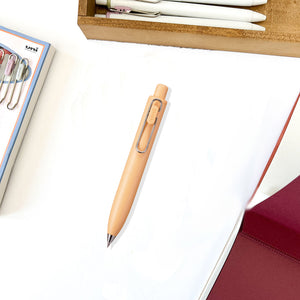 NEW COLOR! Uni-ball One P 0.38 Gel Pen - Papaya
