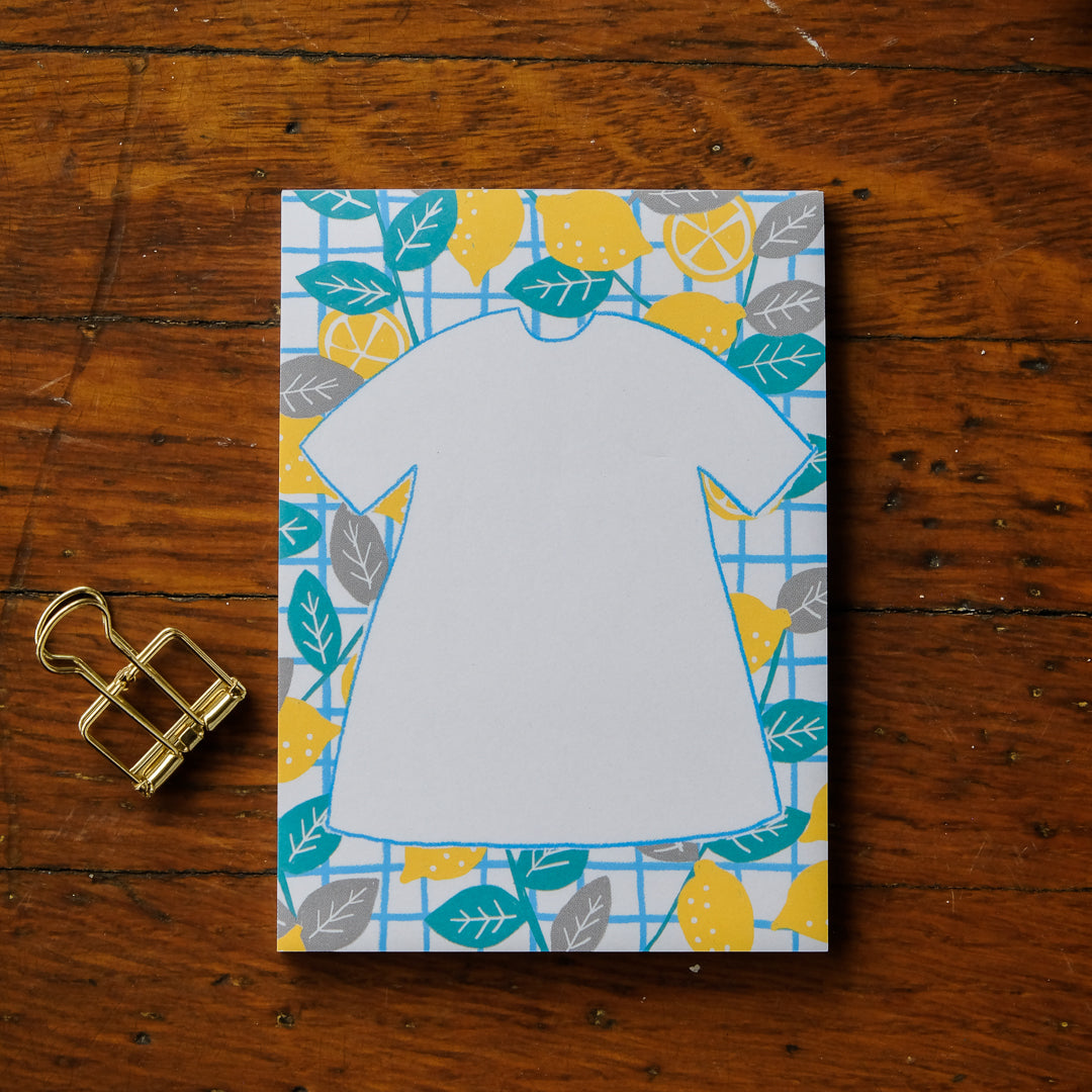 Papier Platz Otegaru Memo Pad 37-541 Lemon & Shirt
