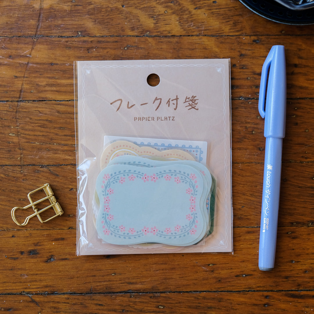 Papier Platz Flake Sticky Notes 60-010 - Nostalgia Frame