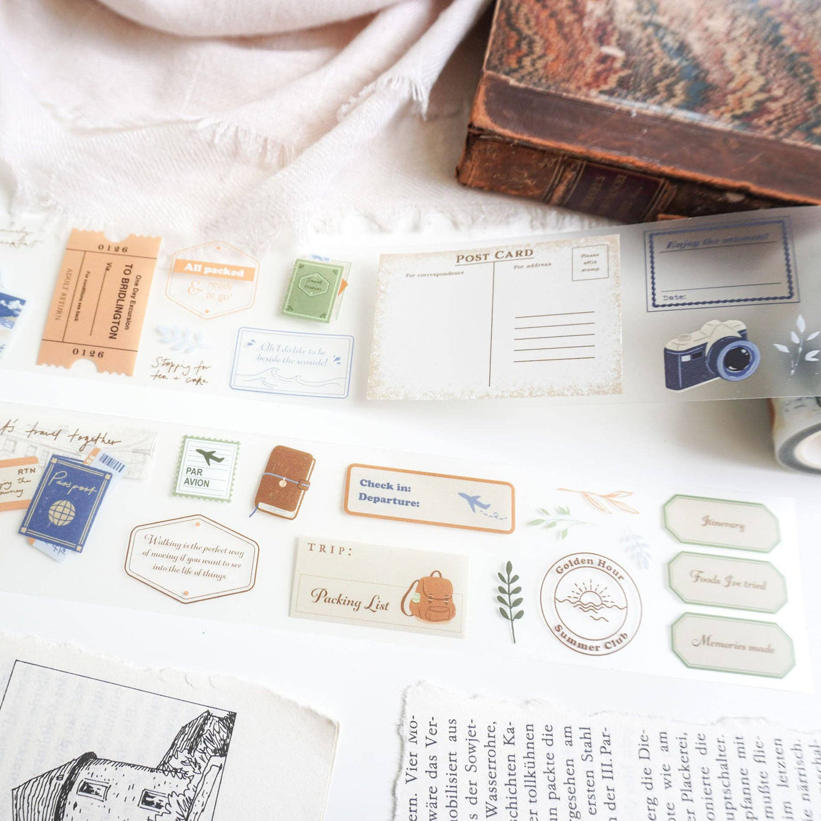 Note & Wish - Passport to Nostalgia PET Tape