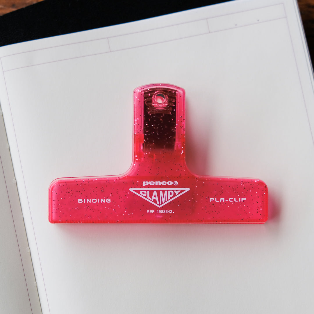 Penco Clampy Clip - Glitter Pink