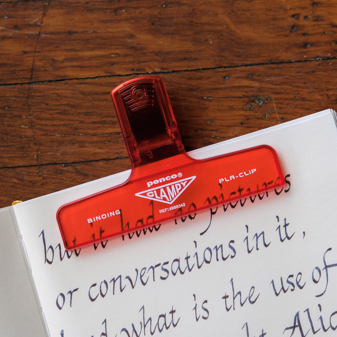 Penco Clampy Clip - Clear Red