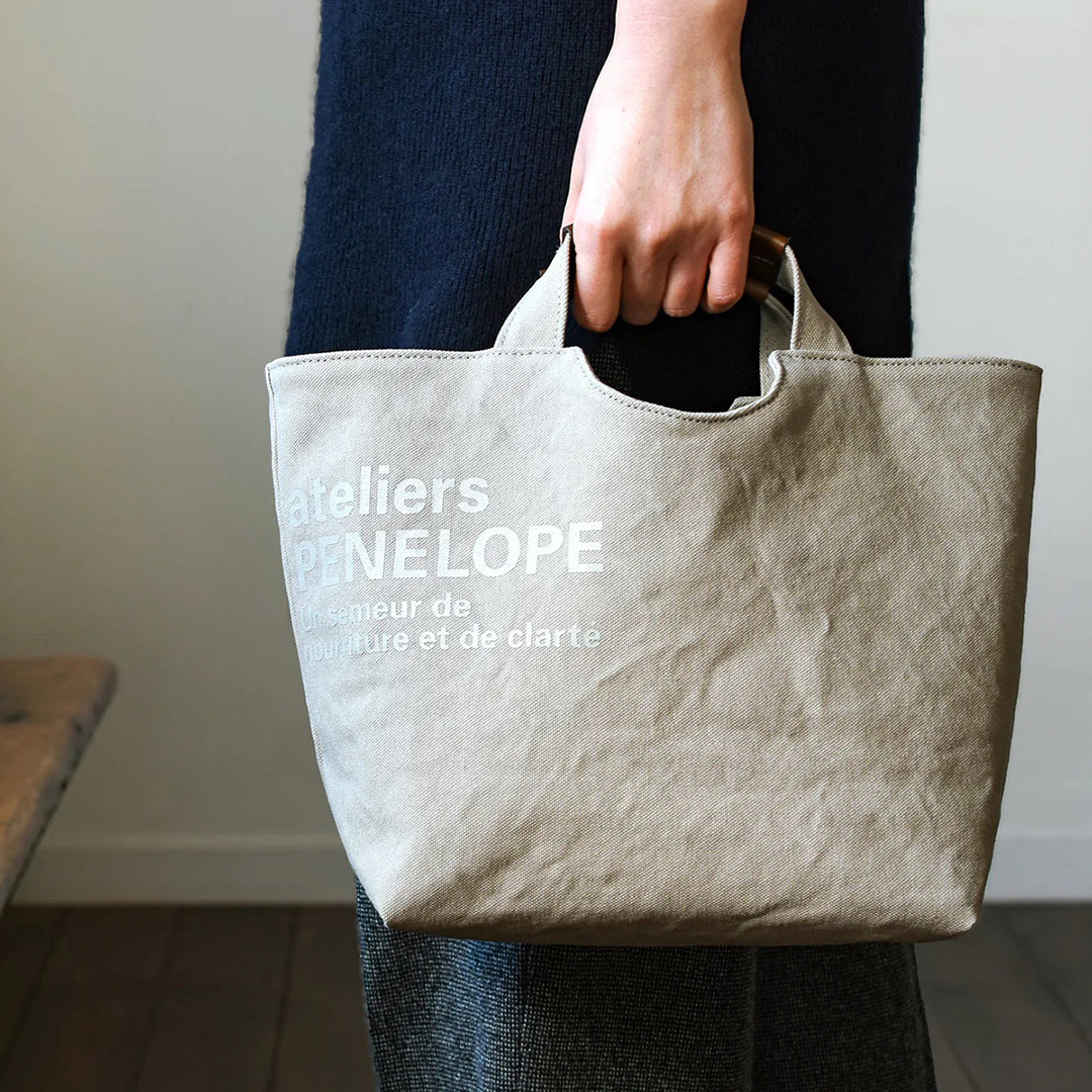 ateliers PENELOPE - AP Hole Tote (S) - Gray