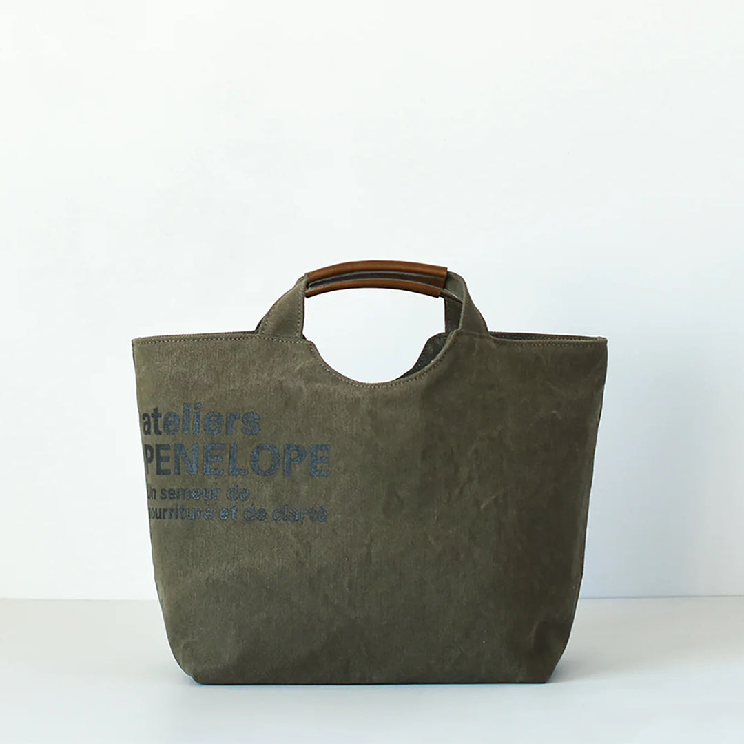 ateliers PENELOPE - AP Hole Tote (S) - Olive