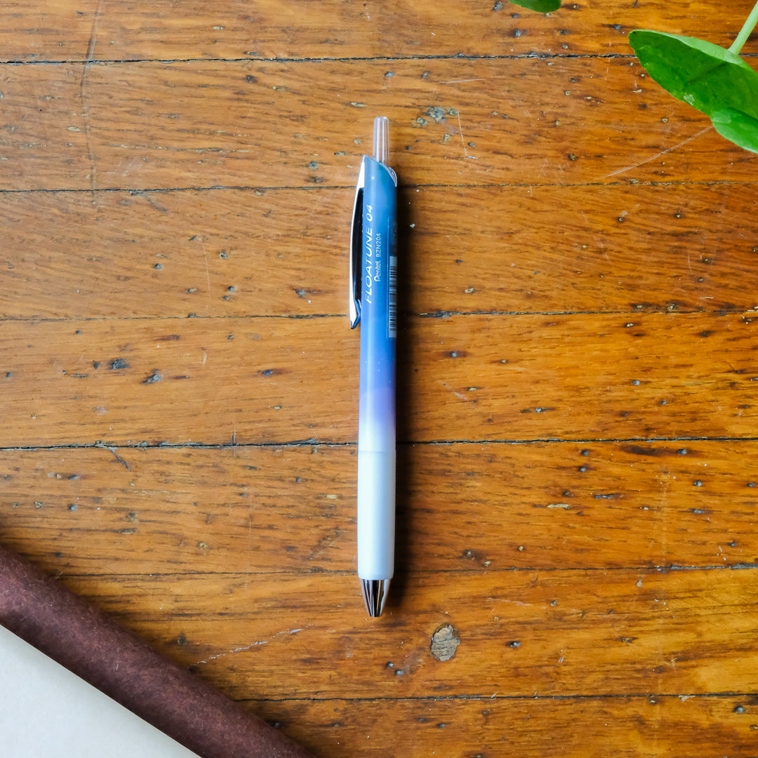 Pentel Floatune Ballpoint Pen - 0.4 Skyly Design - Late Night 204SD6-A