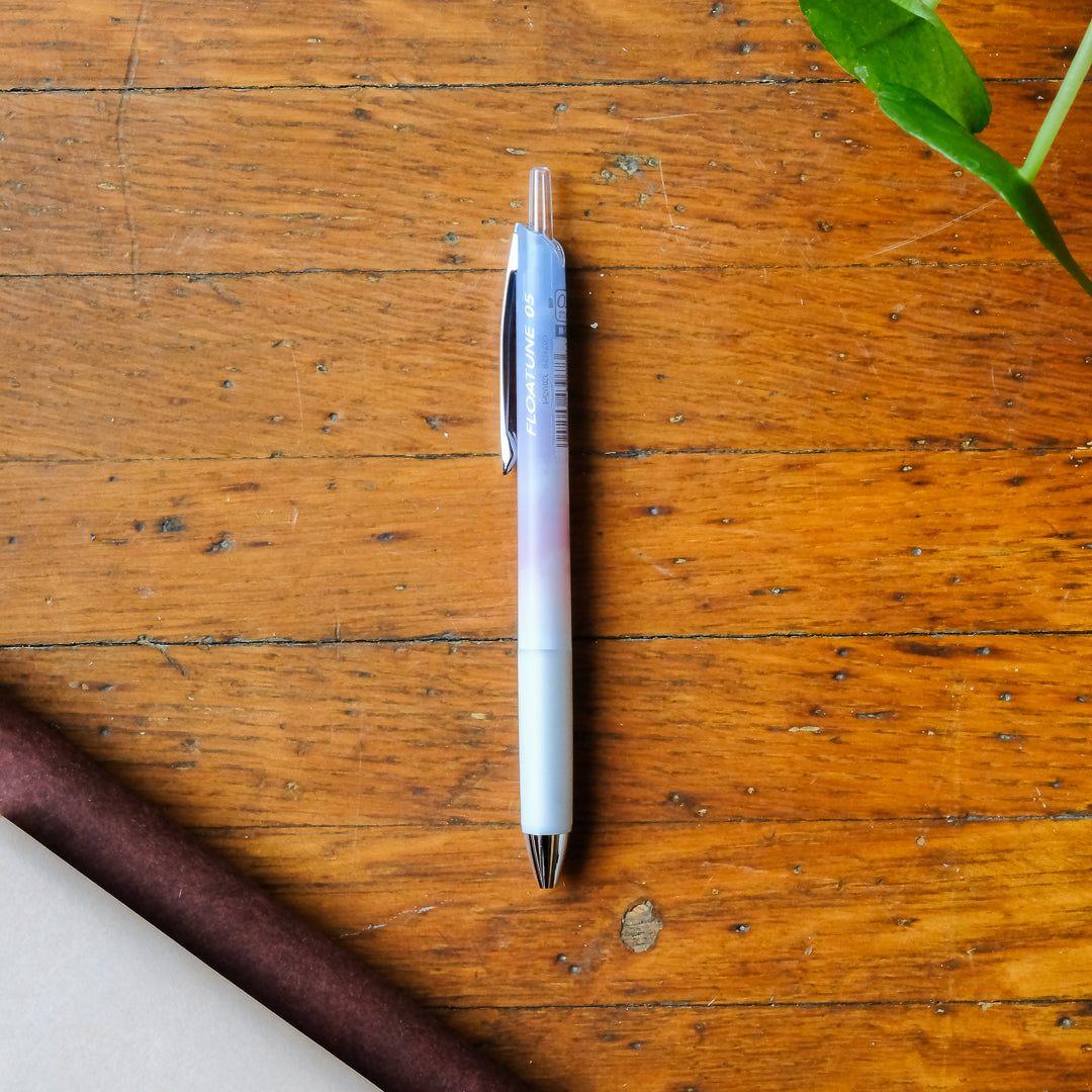 Pentel Floatune Ballpoint Pen - 0.5 Skyly Design - Afternoon 205SD2-A
