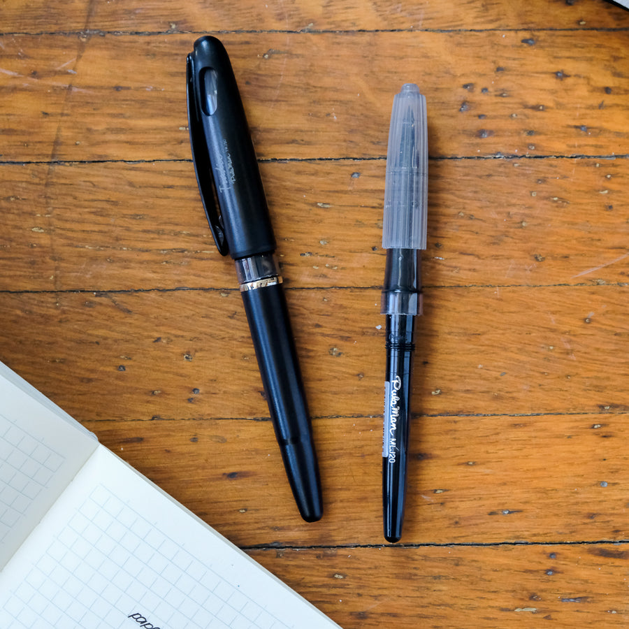 Pentel Tradio Pulaman Pen - Black