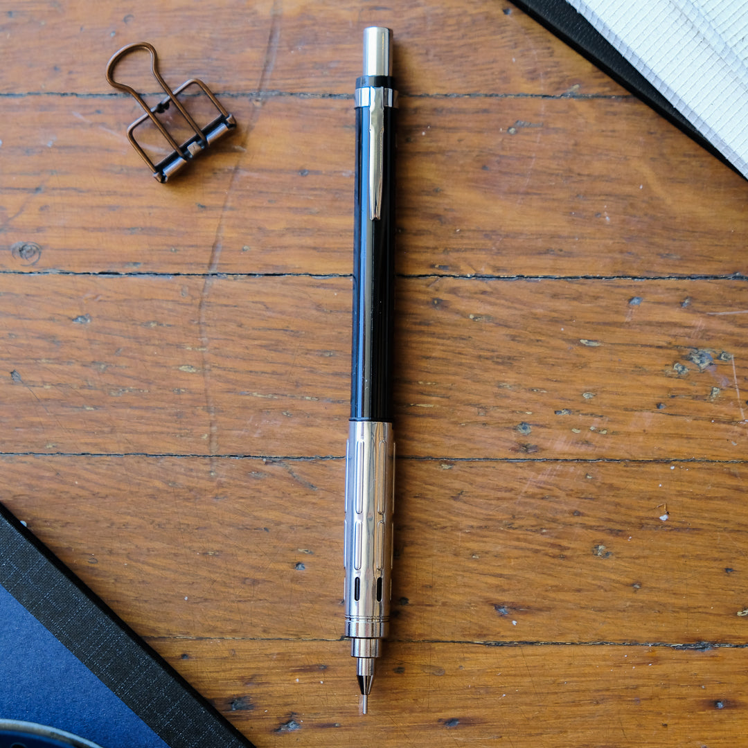 Pentel PG-Metal 350 Mechanical Pencil - 0.5 mm - Black