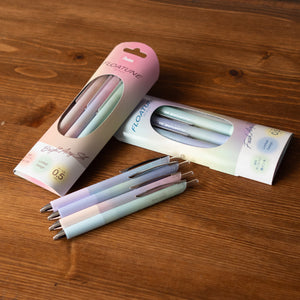 Pentel Floatune Ballpoint Pen 3-Piece Set - 0.5 Ltd Airy Design - Bright Airy