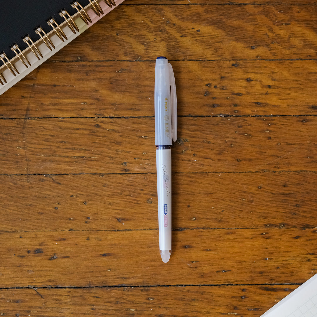 Pilot Ilmily "Color two Color" Gel Pen - Night-Sakura