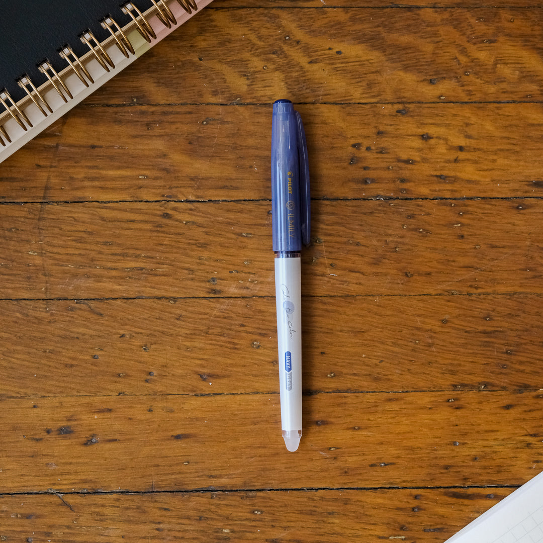 Pilot Ilmily "Color two Color" Gel Pen - Navy-Gray