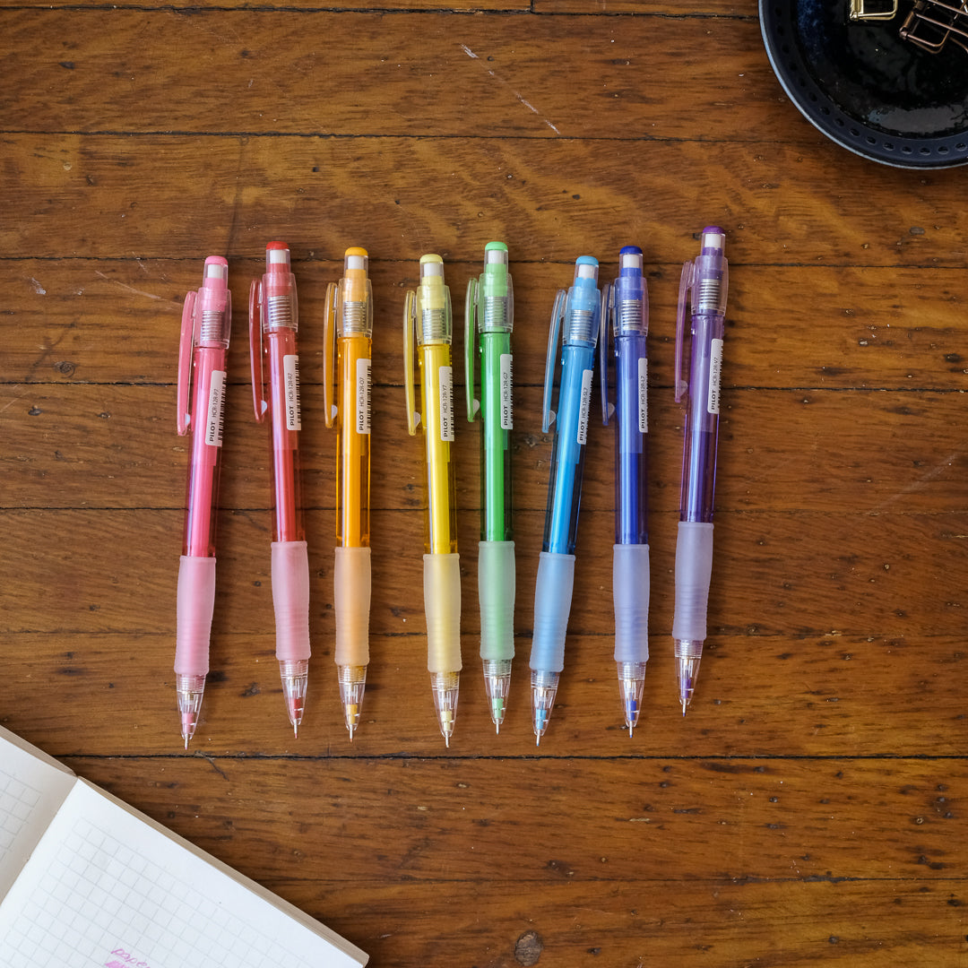 Pilot Color Eno - Colored 0.7 Lead Mechanical Pencils