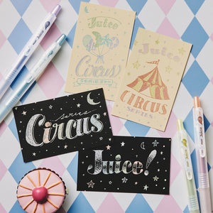 Pilot Metallic Juice Pen Circus Colors - Black Paper Friendly