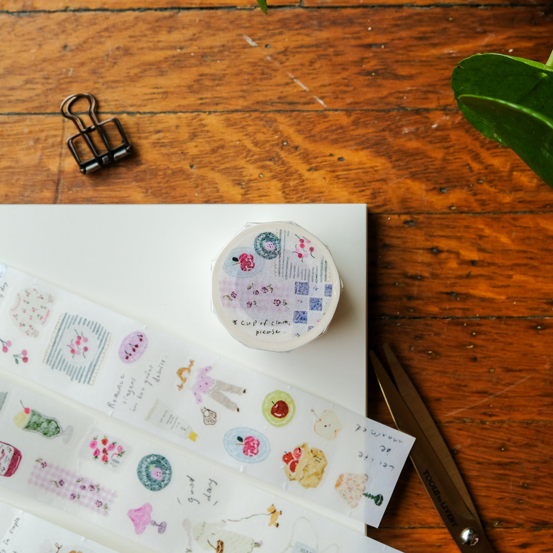 Pion Kiss Cut Washi Tape - Fruit