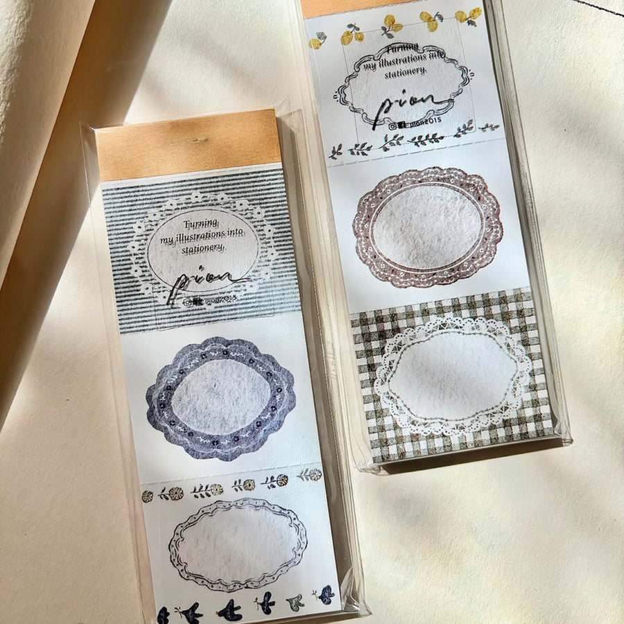 Pion Memo Pad - Blue