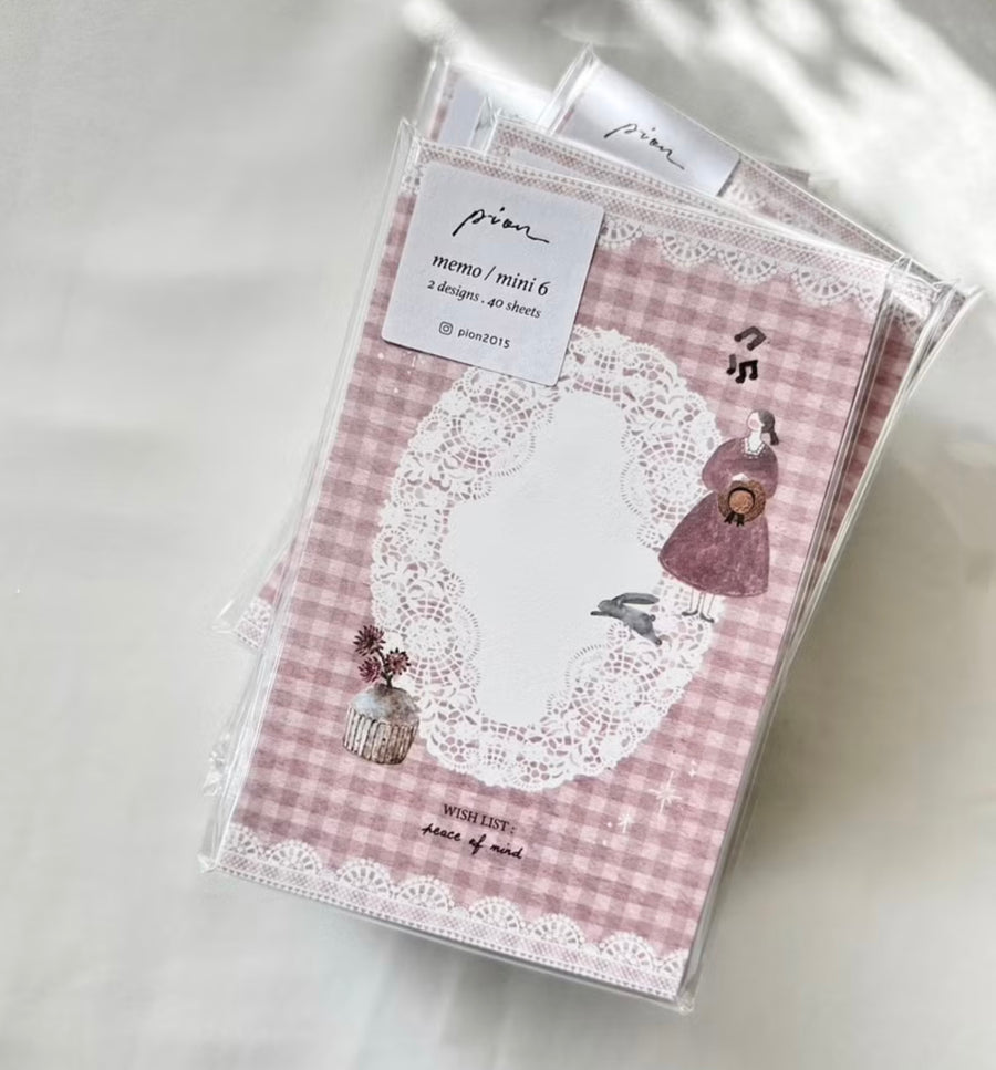 Pion Memo Pad - Memo/Mini6