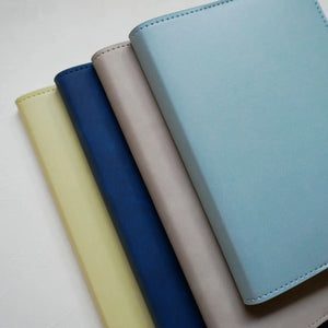 2025 Take A Note A6 Planner COVER PU Leather - Pale Blue
