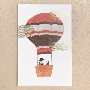 Necktie Postcard - 25-435 Balloon