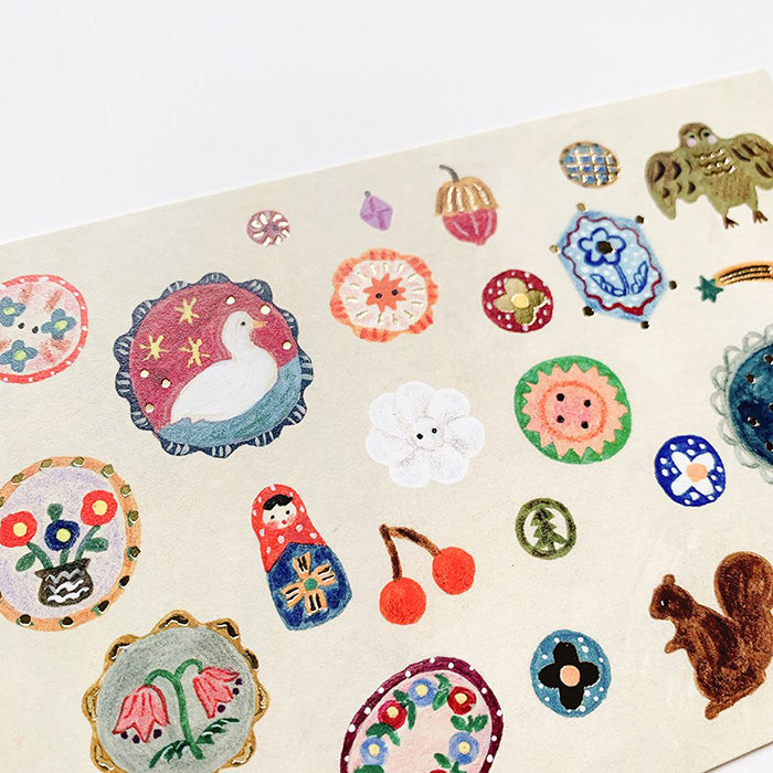 Aiko Fukawa Postcard - 25-429 Brooch