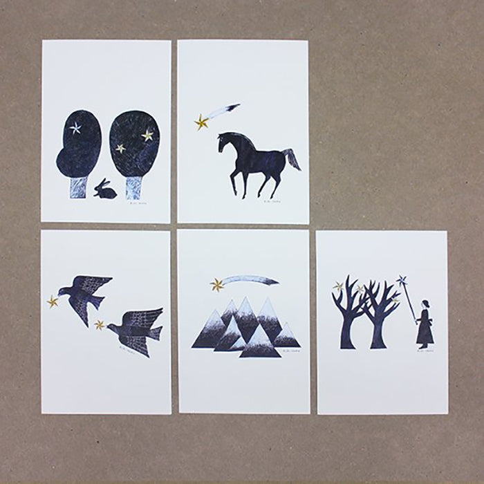 Cozyca Postcard Set - Nishi Shuku - Star