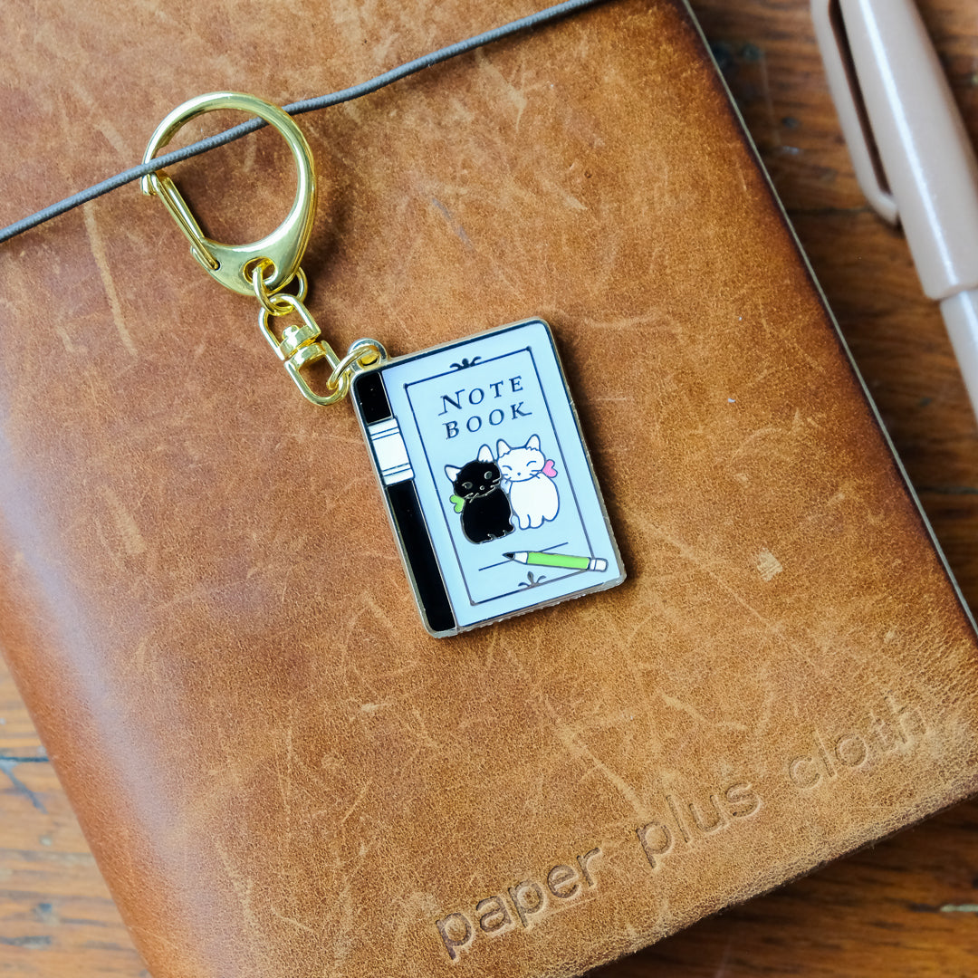 Pottering Cat - Key Ring - Notebook