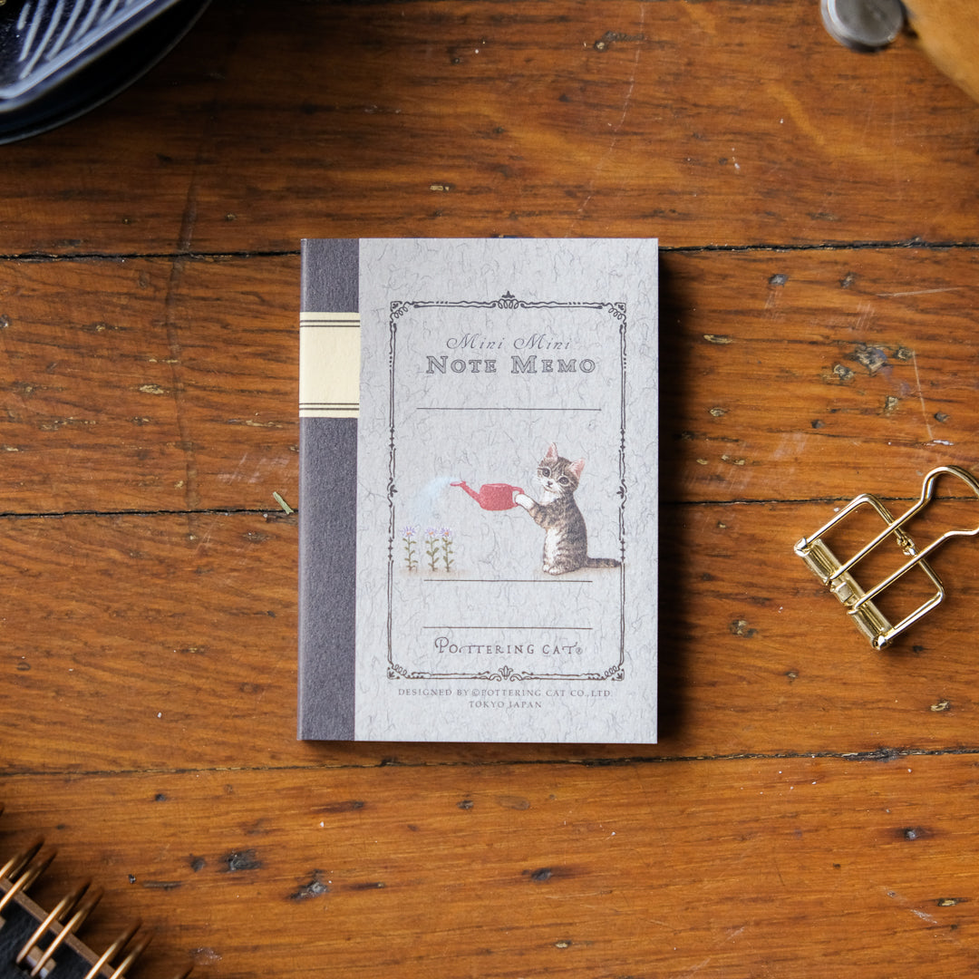 Pottering Cat - Notepad - DN-10 Mini Watering