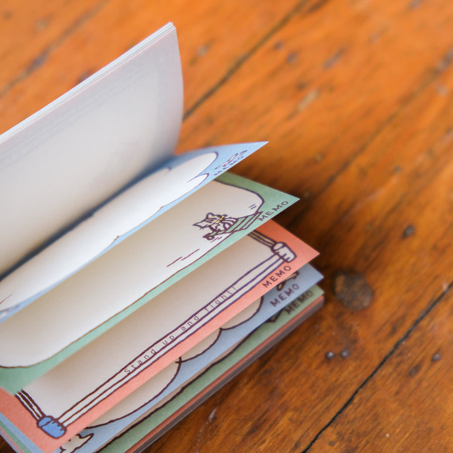 Pottering Cat - Notepad - MP-04 Cat's Whim