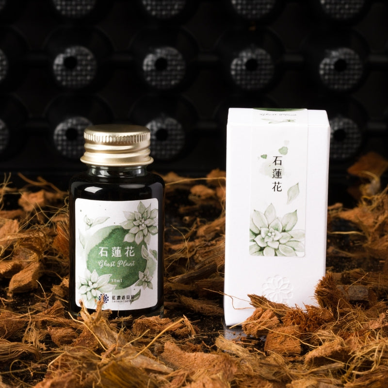 Lennon Tool Bar Fountain Pen Ink 30ml Bottle - 2024 Spring -Ghost Plant