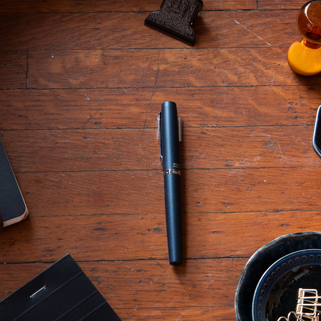 Platinum Procyon Fountain Pen - Deep Sea Blue