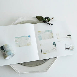 Yohaku Tracing Roll Sticky Notes - R-007 Tsukitohoshi