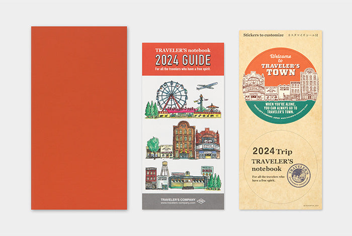 2024 Traveler's Notebook Refill - Regular Size - Monthly