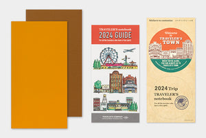 PRE-ORDER: 2024 Traveler's Notebook Refill - Regular Size - Weekly Vertical
