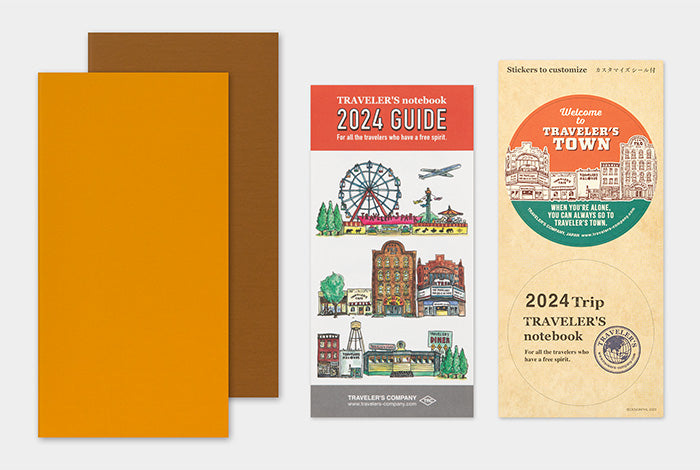 2024 Traveler's Notebook Refill - Regular Size - Weekly Vertical
