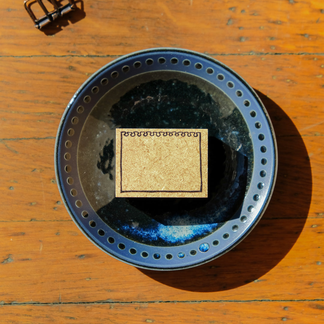 RiraRira Hanko Rubber Stamp - Sketchbook Frame
