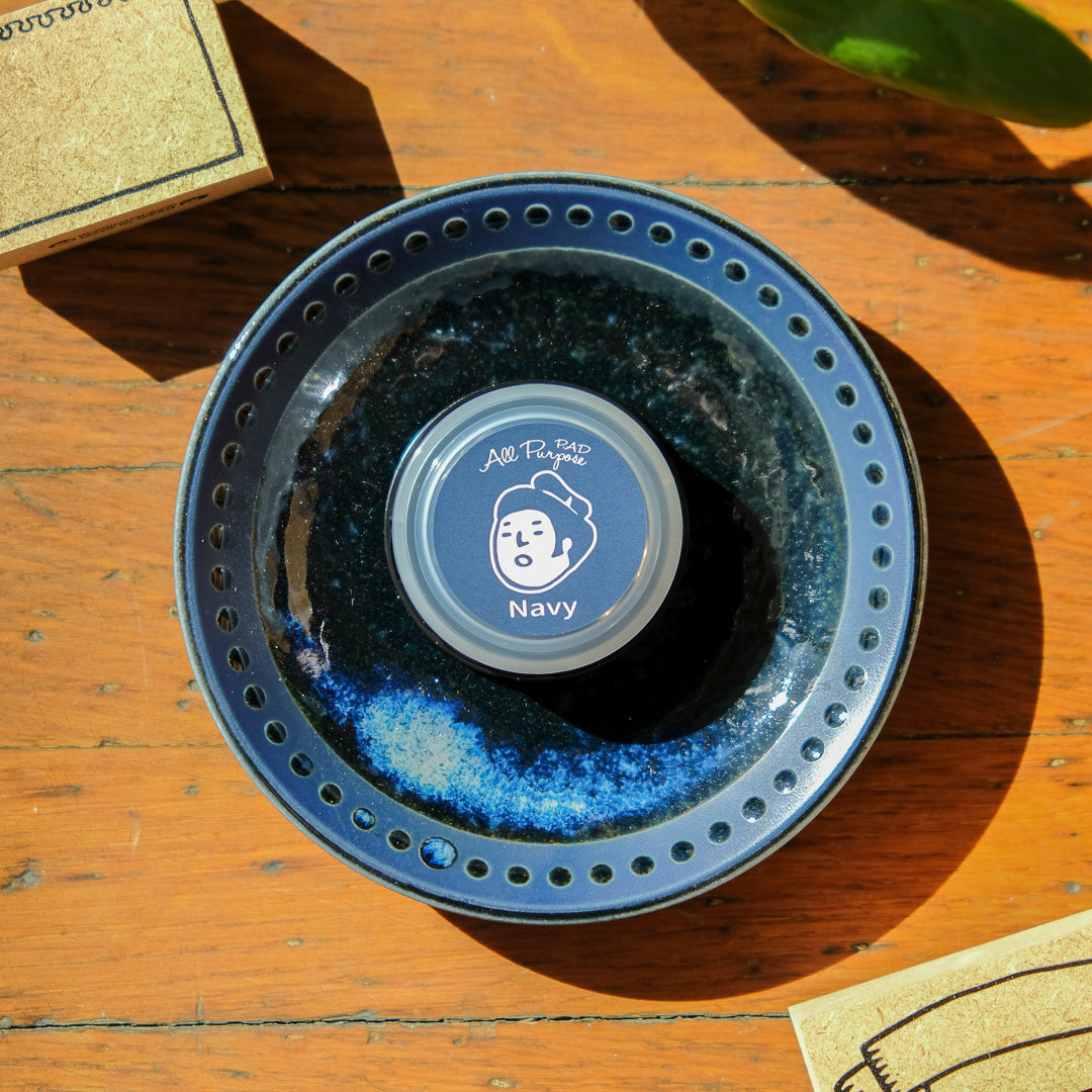 RiraRira Hanko All Purpose Stamp Pad - Navy