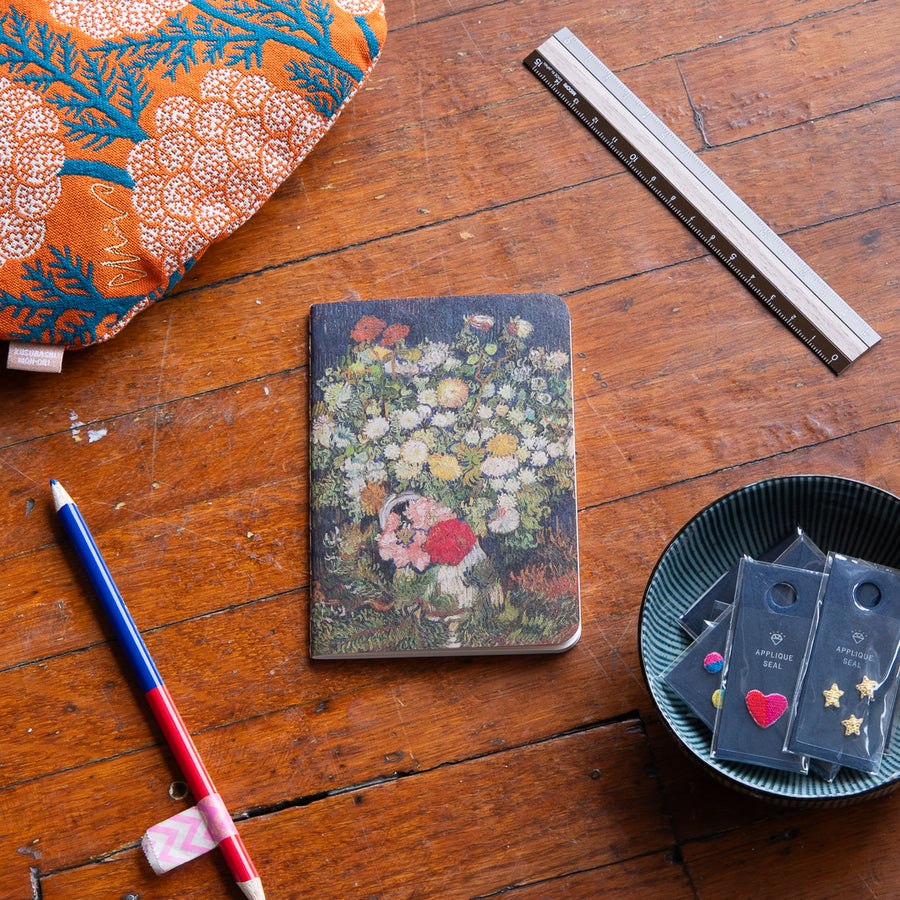Ro-Biki Note - Museum Series Notebook - Bouquet of Flowers GA051