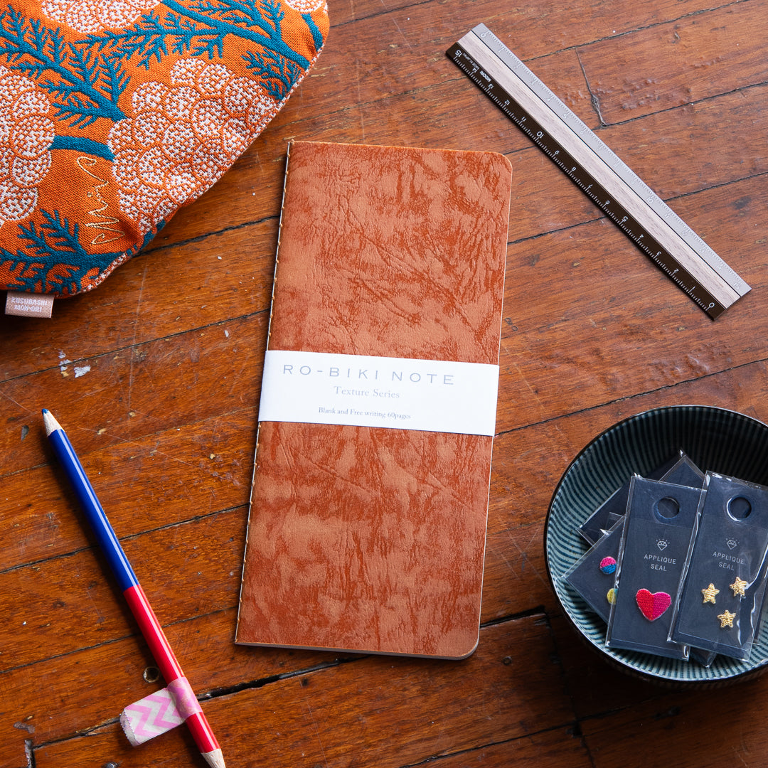 Ro-Biki Note - Texture Series Notebook - Edo-cha GA-091