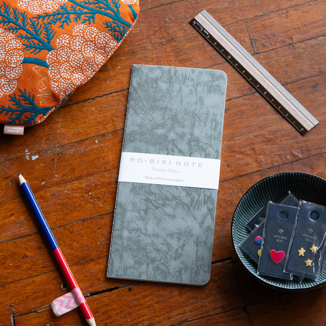 Ro-Biki Note - Texture Series Notebook - Gin-nezu GA-092