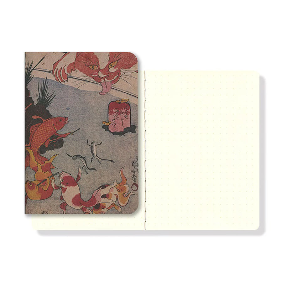 Ro-Biki Note - Museum Series Notebook - Kingyo GA048